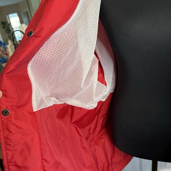 Vintage Columbia Sportswear Red Windbreaker Jacket MM3000 Men’s L 90s Logo - Picture 8 of 10